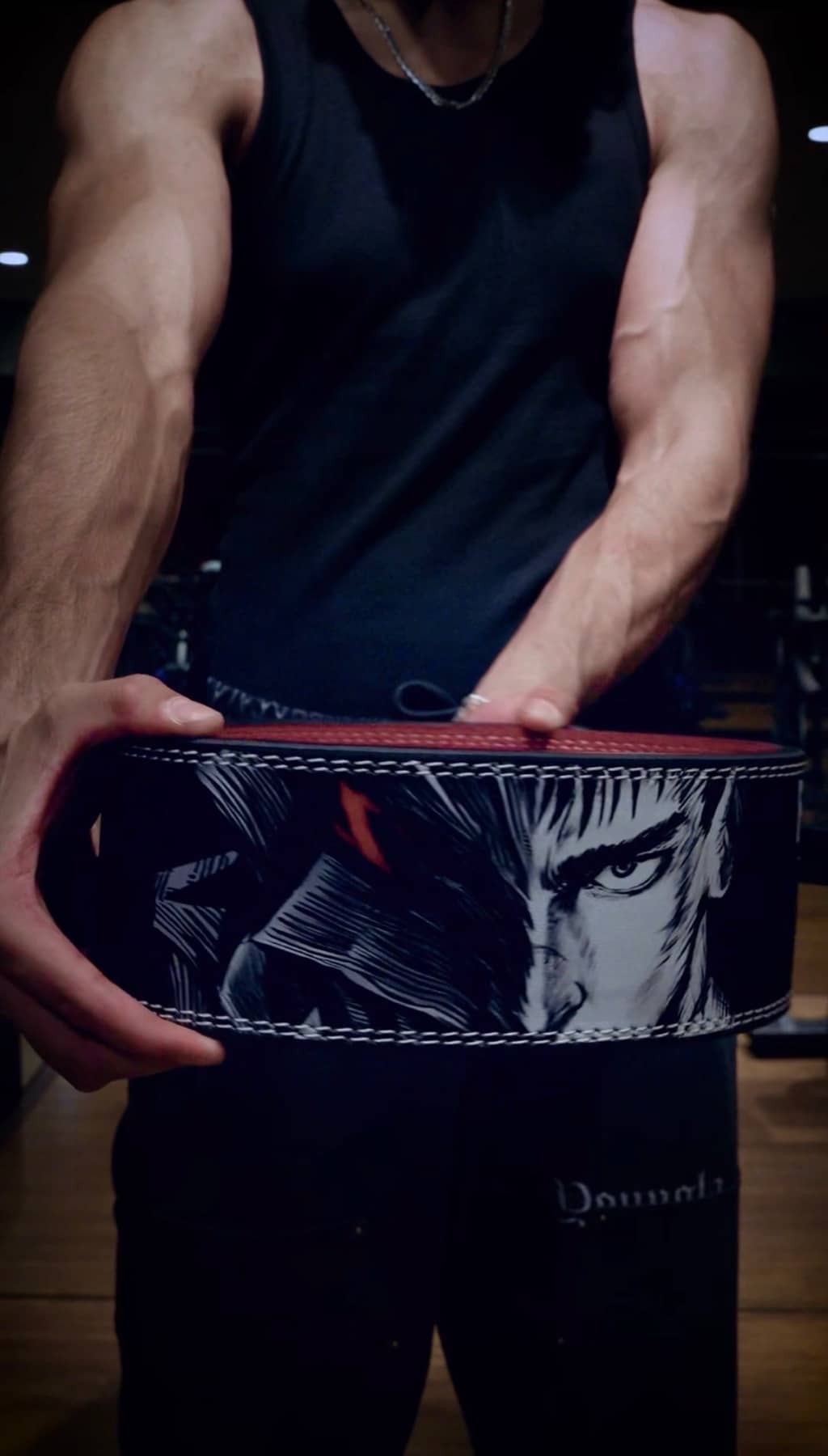 Close detail of the FORGE Berserk lever belt