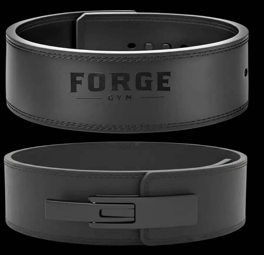 Black Lever Belt product image view 1