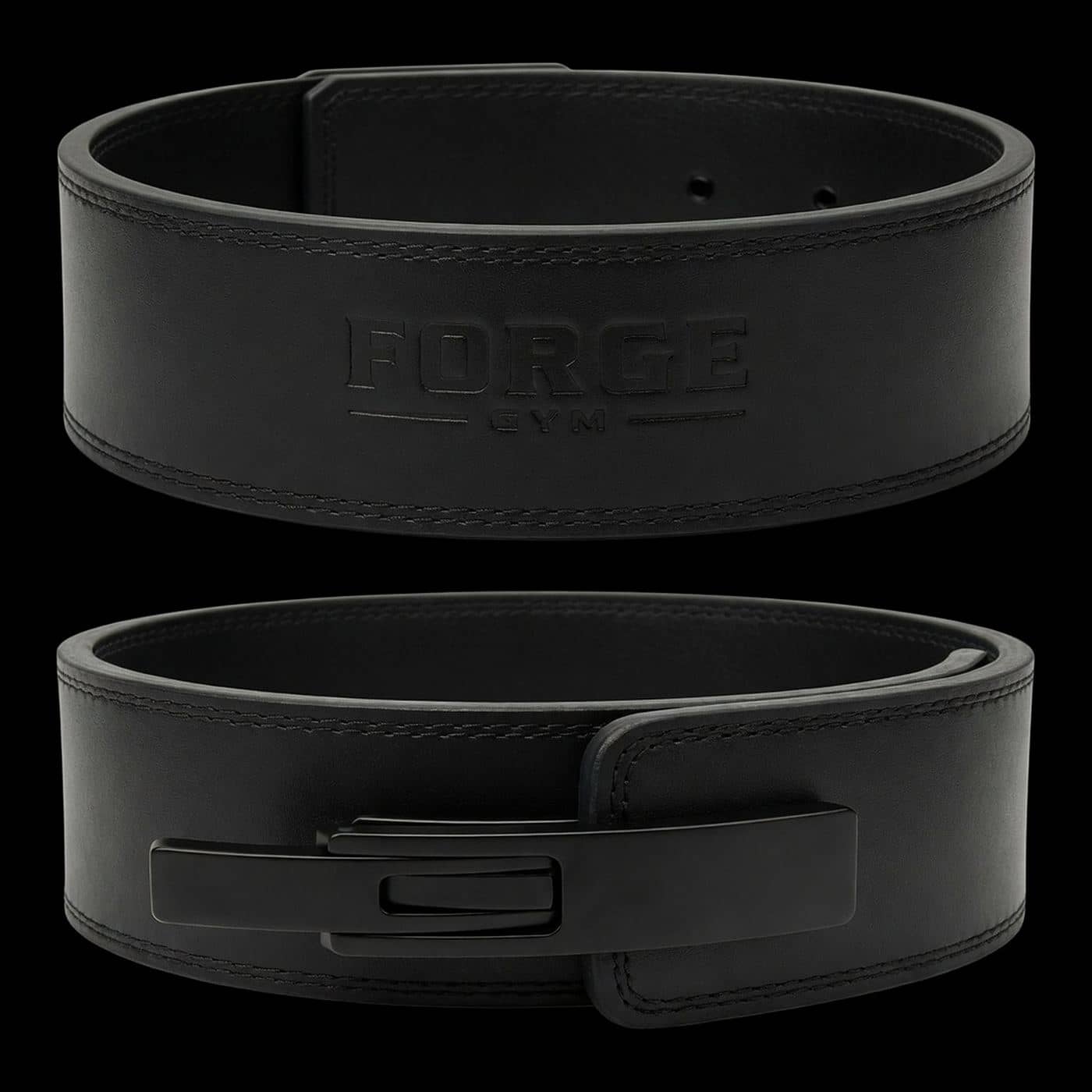 Black Lever Belt